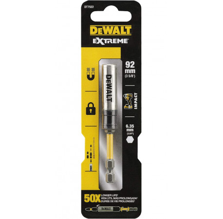 Магнітний тримач біт вставок Flextorq IMPACT 92 мм DeWALT DT7522 купити