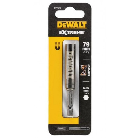 Магнітний тримач біт вставок Flextorq Impact 79 мм DeWALT DT7525 ціна