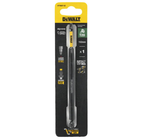 Біта Extreme FlexTorq Torx T20 L152 DT7802T ціна