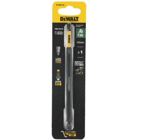Біта Extreme FlexTorq Torx T30 L152 DT7804T ціна