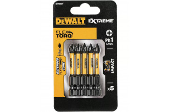 Набір біт Impact Extreme Flextorq Philips Ph1 L57 DeWALT DT7997T