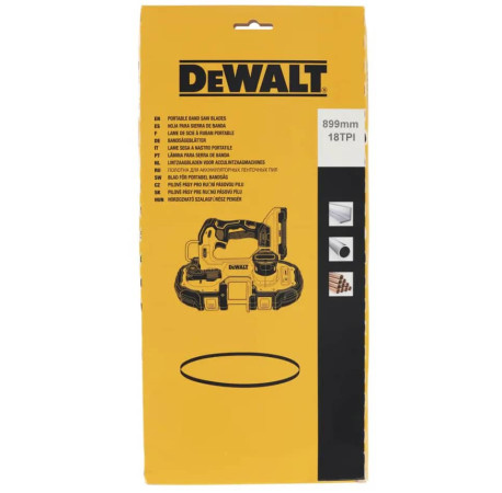 Пильне полотно по металу для стрічкової пили 899х12.7мм 3шт DeWALT DT8477 вартість