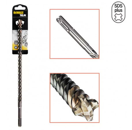 Бур по бетону XLR SDS-Plus 4 кромки 12х160 мм DeWALT DT8933