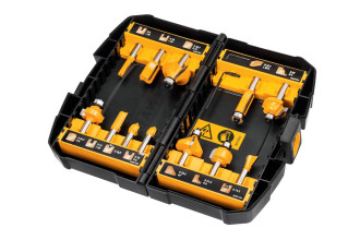 Набор фрез универсальный 8мм 12шт DeWALT DT90016
