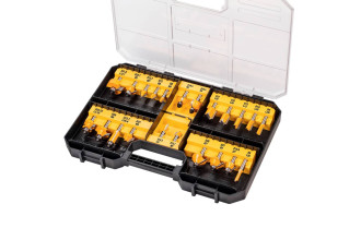 Набор фрез универсальный 8мм 22шт DeWALT DT90017