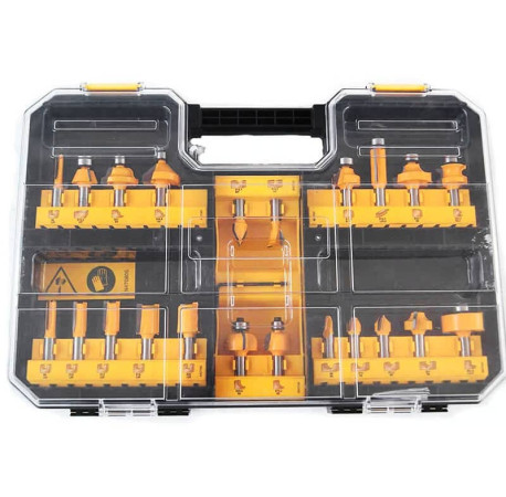 Набір фрез універсальний 8мм 22шт DeWALT DT90017 купити
