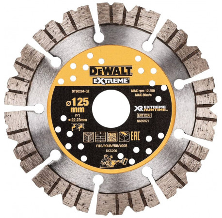 Диск алмазний по бетону 125 мм DeWALT DT90294