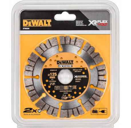 Диск алмазний по бетону 125 мм DeWALT DT90294 ціна