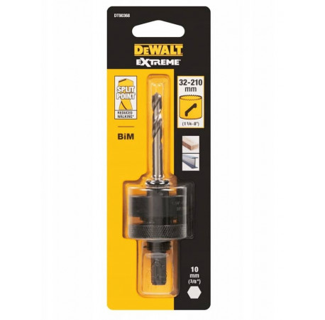 Тримач коронок швидкозатискний Extreme 32-210 мм DeWALT DT90368 ціна