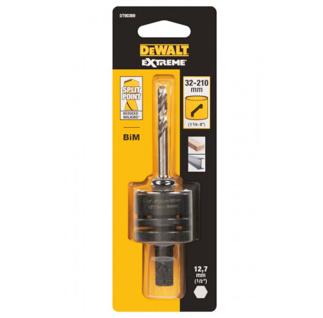 Тримач коронок швидкозатискний Extreme 32-210 мм DeWALT DT90369 ціна