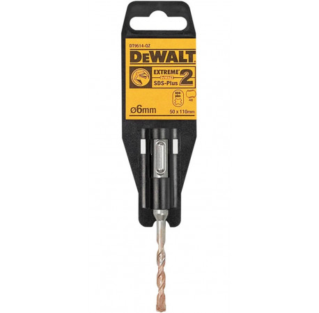 Бур по бетону Extreme SDS-Plus 6х110 мм DeWALT DT9514