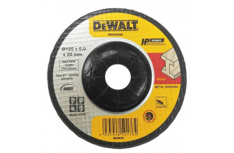 Круг шліфувальний High Performance по металу 125х6х22.2 DeWALT DW4543AIA
