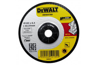 Круг отрезной High Performance по металлу 180х6.3х22.2 DeWALT DW4547AIA
