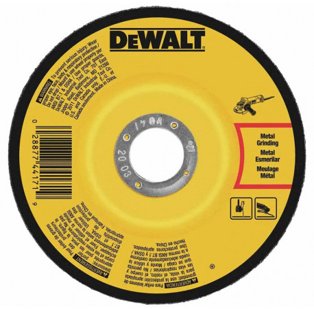 Круг шліфувальний High Performance по металу 230х6.3х22.2 DeWALT DW4549AIA