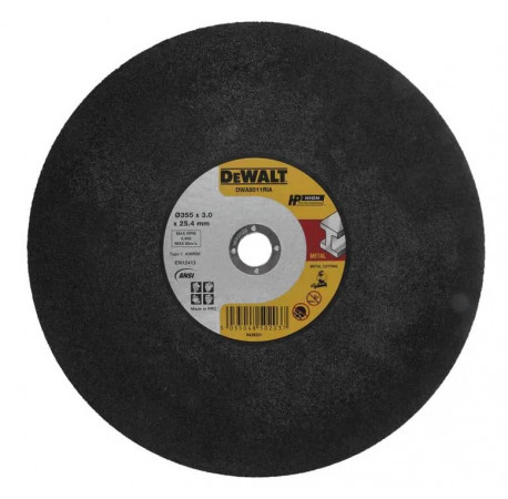 Круг отрезной High Performance по металлу 355х3х25.4 DeWALT DWA8011RIA
