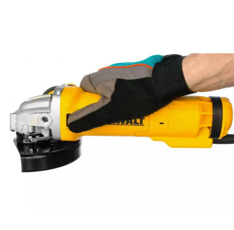 Кутова шліфмашина Болгарка мережева DeWALT DWE4237 з іншого ракурсу