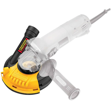 Кожух адаптер для відводу пилу до кутової шліфмашини 125мм DeWALT DWE46150 ціна