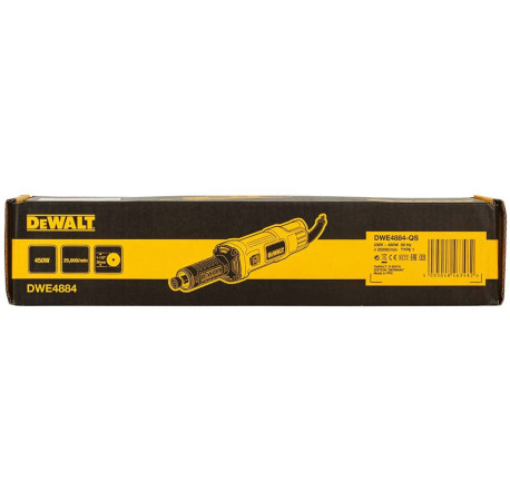 Прямошліфувальна машина мережева DeWALT DWE4884 з іншого ракурсу