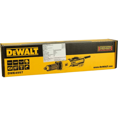 Прямошліфувальна машина мережева DeWALT DWE4997 каталог