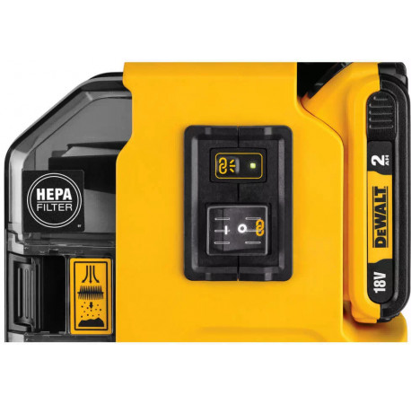 Пилосос акумуляторний DeWALT DWH161D1 ціна