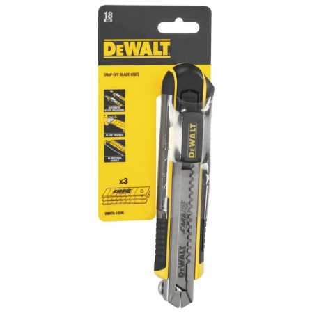 Нож Slider–Cartridge строительный сегментный 180мм ширина лезвия 18мм DeWALT DWHT0-10249 в Киеве