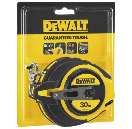 Рулетка вимірювальна Steel 30м х 10мм DeWALT DWHT0-34093 ціна