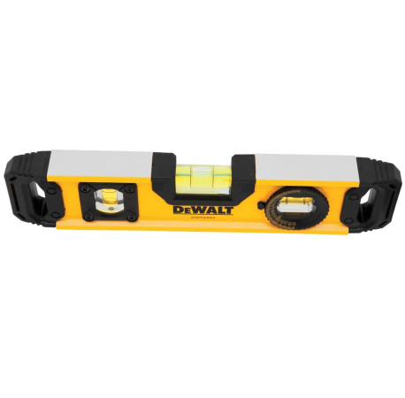 Уровень алюминиевый TORPEDO 23 см с магнитами 3 капсулы DeWALT DWHT0-43003 купить