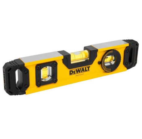Уровень алюминиевый TORPEDO 23 см с магнитами 3 капсулы DeWALT DWHT0-43003 в магазине Tools DeWalt