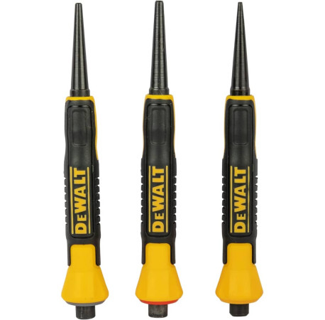 Набор бородков добойников 3шт 0.8, 1.6, 2.4мм 125мм DeWALT DWHT0-58018