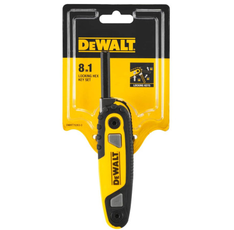 Набір шестигранних ключів метричних Hex 8в1 DeWALT DWHT0-70263 з доставкою