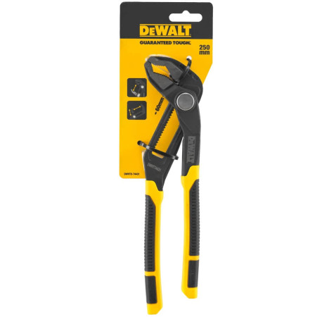 Пасатижі переставні сантехнічні 250мм DeWALT DWHT0-74431 купити