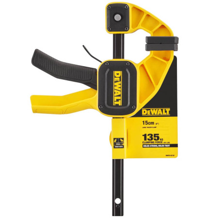 Струбцина L тригерна 150х83мм стиснення 135кг DeWALT DWHT0-83192 в магазині Tools DeWalt
