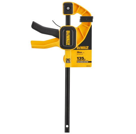 Струбцина L тригерна 300х83мм стиснення 135кг DeWALT DWHT0-83193 ціна