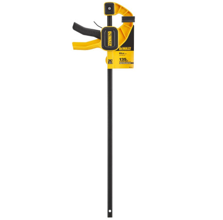 Струбцина L тригерна 600х83мм стиснення 135кг DeWALT DWHT0-83194 ціна