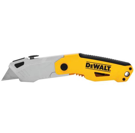 Нож трапеция складной 160мм с выдвижным лезвием DeWALT DWHT10261-0