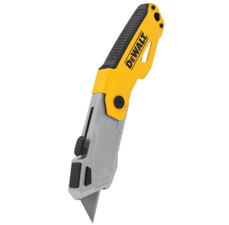 Нож трапеция складной 160мм с выдвижным лезвием DeWALT DWHT10261-0 цена