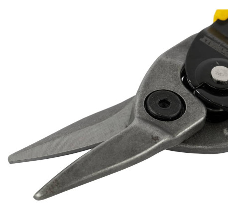 Ножиці по металу ERGO Aviation прямі 250мм DeWALT DWHT14675-0 з іншого ракурсу