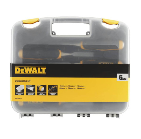 Стамески ударні 6шт DeWALT DWHT16852-9 ціна