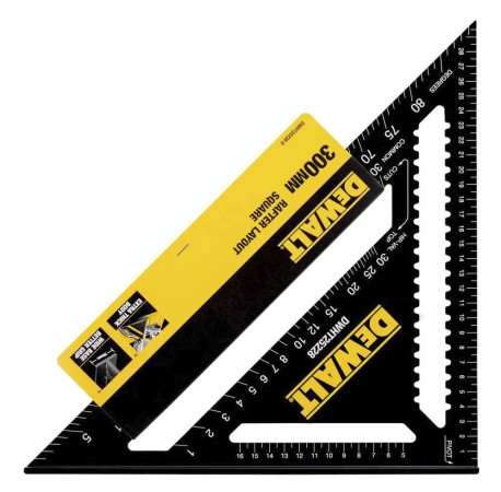Угольник металлический для кровельных работ 300х300мм DeWALT DWHT25228-0