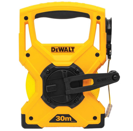 Рулетка вимірювальна FIBREGLASS стрічка зі скловолокном 30м х 19мм DeWALT DWHT34218-0