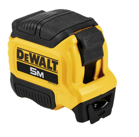 Рулетка вимірювальна Compact пластиковий корпус 5м х 28мм DeWALT DWHT38114-0