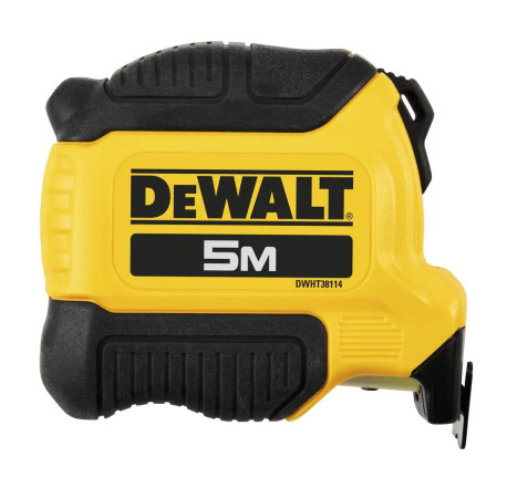 Рулетка вимірювальна Compact пластиковий корпус 5м х 28мм DeWALT DWHT38114-0 купити