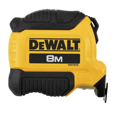 Рулетка вимірювальна Compact пластиковий корпус 8м х 28мм DeWALT DWHT38128-0 купити