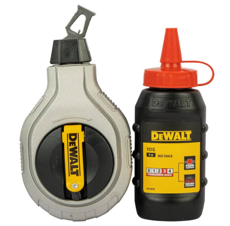 Розмічальний шнур 30м з крейдяним порошком DeWALT DWHT47408-0