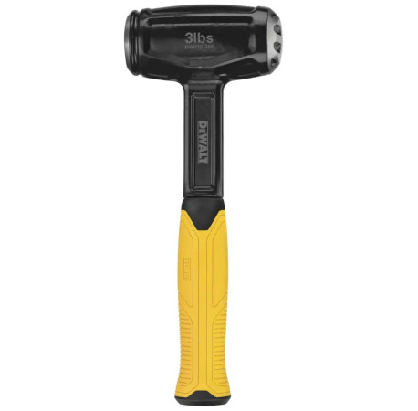 Міні-кувалда з гасінням вібрації 26.5см вага головки 1361гр DeWALT DWHT51388-0 купити