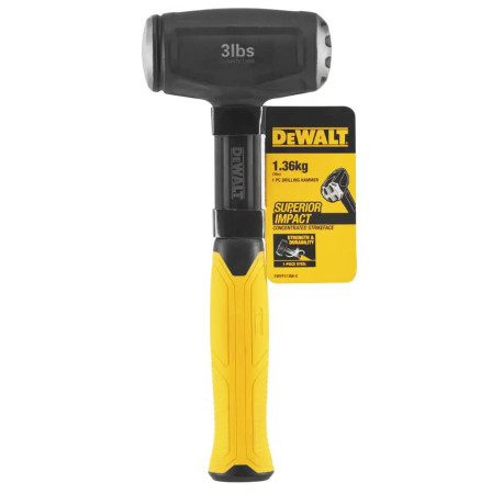 Міні-кувалда з гасінням вібрації 26.5см вага головки 1361гр DeWALT DWHT51388-0 в магазині Tools DeWalt