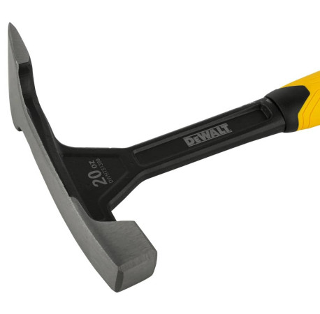 Молоток каменяра Bricklayer Hammer 28см вага головки 567гр DeWALT DWHT51389-0 В Тулс ДеВолт