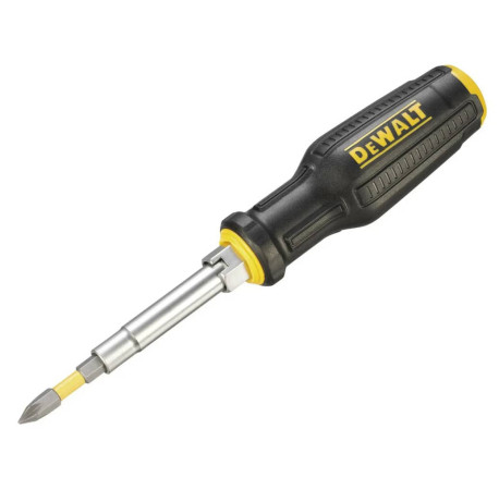 Отвертка битодержатель Full Fit 6 Way c набором 2 Биты DeWALT DWHT66569-0