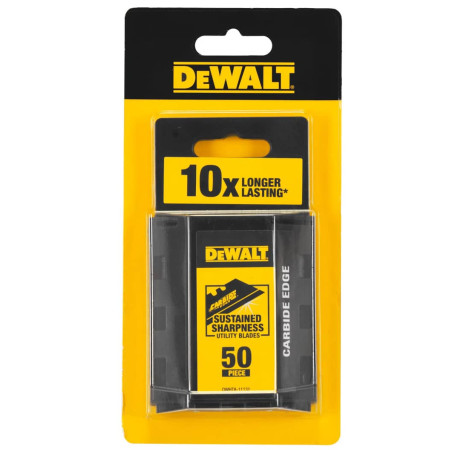 Леза запасні трапецевидні Carbide для оздоблювальних робіт 19мм 50шт DeWALT DWHT8-11131 в магазині Tools DeWalt
