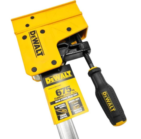 Струбцина рейкова паралельна 1200х95мм стиснення 675кг DeWALT DWHT83832-1 В Тулс ДеВолт